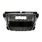 Audi A3 2003-2012 гг. Передняя Решетка S-Style (2008-2012, Черная с Хромом) фото 1