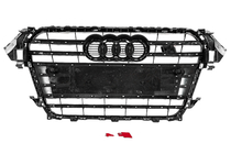 Audi A4 B8 2007-2015 гг. Передняя Черная Решетка S-Style (2012-2015) фото 4