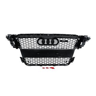 Передняя решетка RS-Style (2007-2011, черная) Audi A5 2007-2015 гг. фото 4
