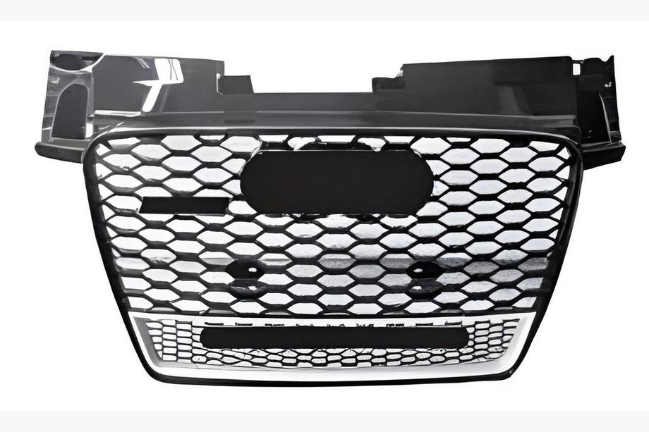 Audi TT 2006-2014 гг. Передняя решетка RS-Style с надписью Quattro (2008-2014, черная) Image