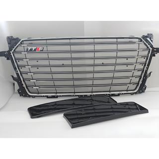 Передняя решетка радиатора S-Style (2014-2020, черная) Audi ТТ 2014-2023 гг.