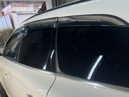 Volvo XC60 2009-2017 гг. Ветровики с хромированным молдингом Niken Luxury (6 шт) фото 2