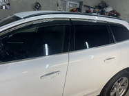 Volvo XC60 2009-2017 гг. Ветровики с хромированным молдингом Niken Luxury (6 шт) фото 4