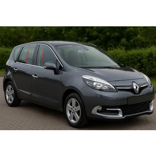 Окантовка окон нержавейка (4 шт) Renault Scenic/Grand 2009-2016 гг. фото 1