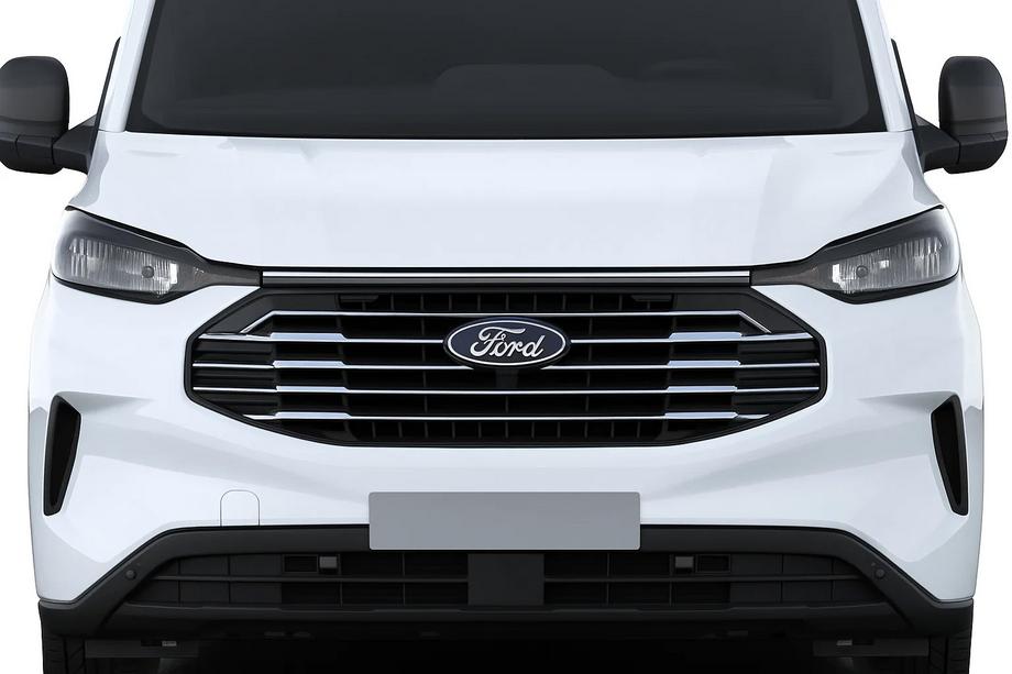 Ford Custom 2023- гг. Хромированные Накладки на Решетку (Нержавейка) Image