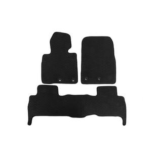 Коврики EVA V-2 (2012-2021, Черный) Toyota Land Cruiser 200 2007-2021 гг. фото 1