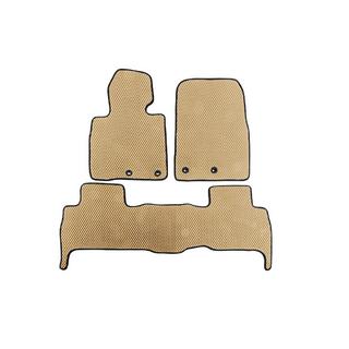 Коврики EVA V-2 (2012-2021, Бежевые) Toyota Land Cruiser 200 2007-2021 гг. фото 1