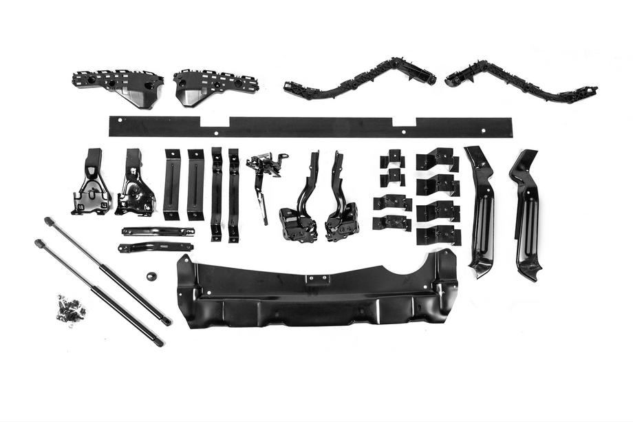 Toyota Land Cruiser Prado 120 2002-2009 гг. Комплект рестайлинга в Toyota Land Cruiser Prado 150 2017+ Фото 26