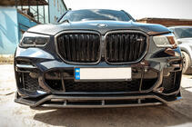 BMW X5 G05 2019–2026 гг. Передний лип Paradigm V-2 (2018-2022, Натуральный карбон) фото 7