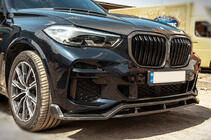 BMW X5 G05 2019–2026 гг. Передний лип Paradigm V-2 (2018-2022, Натуральный карбон) фото 8
