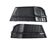 Audi A3 2012-2020 гг. Решетки противотуманных фар S-Style V-1 (2016-2020, 2 шт, Черный) фото 1
