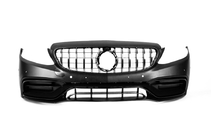 Mercedes C-class W205 2014-2021 гг. Комплект обвеса с капотом и крыльями (C63 AMG) фото 11