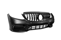 Mercedes C-class W205 2014-2021 гг. Комплект обвеса с капотом и крыльями (C63 AMG) фото 13