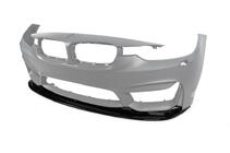 BMW 4 серия F32/F33/F36 2012-2020 гг. Передний Сплиттер DPT Lip V-1 (Для M4, Черный Глянец) фото 9