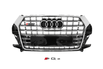 Audi Q3 2011-2019 гг. Передняя решетка RSQ-Style (2015-2019, черная с хромом) фото 1