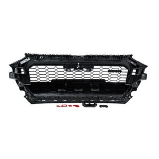 Передняя решетка RSQ-Style (2020-2025, черная) Audi Q5 2017-2025 гг. фото 4