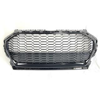 Передняя решетка RSQ-Style без логотипа (2020-2025, черная) Audi Q5 2017-2025 гг.