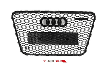 Audi Q7 2005-2015 гг. Передняя решетка RSQ-Style (черная) фото 5
