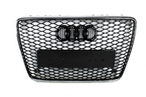 Audi Q7 2005-2015 гг. Передняя решетка RSQ-Style (черная с хромом) фото 5