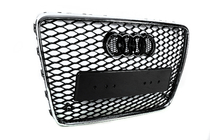 Audi Q7 2005-2015 гг. Передняя решетка RSQ-Style (черная с хромом) фото 7