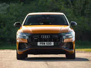 Audi Q8 2018- гг. Передняя решетка радиатора SQ-Style (2018-2023, черная) фото 1