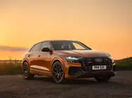 Audi Q8 2018- гг. Передняя решетка радиатора SQ-Style (2018-2023, черная) фото 6