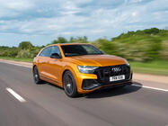Audi Q8 2018- гг. Передняя решетка радиатора SQ-Style (2018-2023, черная) фото 7