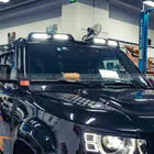 Land Rover Defender 2019- гг. Козырёк лобового стекла с 4 LED фото 10