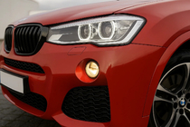 BMW X4 F26 2014-2018 гг. Ноздри M-Look (Черный Глянец) фото 1