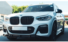 BMW X3 G01 2018- гг. Ноздри M-Look (Черный Глянец) фото 9