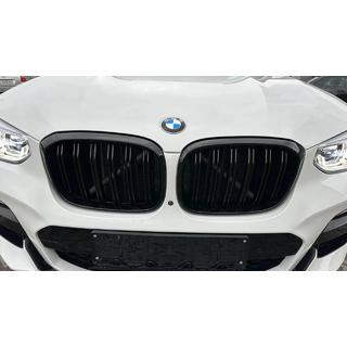 Ноздри M-Look (Черный Глянец) BMW X4 G02 2018- гг. фото 1