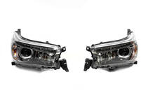 Toyota Hilux 2015- гг. Передние фары OEM V2 2015-2019 (под ксеноновую или LED лампу, комплект 2 шт.) фото 3