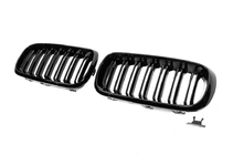 BMW X6 F16 2014-2019 гг. Ноздри M-Look (Черный Глянец) фото 3