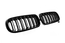 BMW X6 F16 2014-2019 гг. Ноздри M-Look (Черный Глянец) фото 4