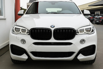 BMW X6 F16 2014-2019 гг. Ноздри M-Look (Черный Глянец) фото 1