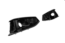 Audi A4 B9 2015-2024 гг. Решетки противотуманных фар RS-Style (2019-2024, 2 шт, Черный) фото 3