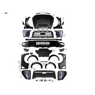 Комплект обвесов (дизайн F150 Raptor 2023) Ford Ranger 2011–2022 гг. фото 2