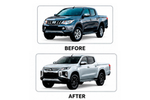 Mitsubishi L200 2015-2024 гг. Комплект Facelift Upgrade 2020 (Полный Комплект) фото 2