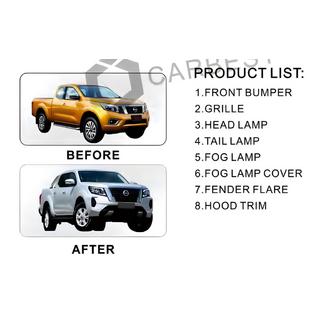 Комплект апгрейда Facelift до 2021 (для 2015-2020) Nissan Navara/NP300 2016- гг. фото 3