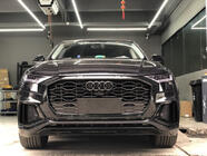 Audi Q8 2018- гг. Передняя решетка RSQ-Style (2018-2023, Черный) фото 1