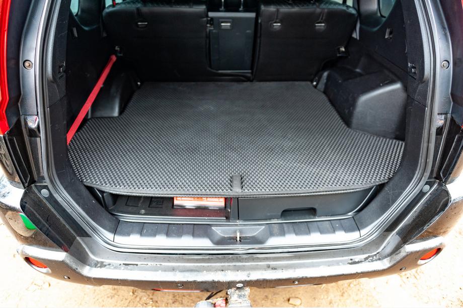 Nissan X-trail T31 2007-2014 гг. Коврик багажника EVA (черный) Фото 5