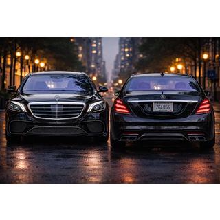 Комплект обвеса S65 AMG (2018-Restyling) Mercedes S-сlass W222 2013-2022 гг. фото 1