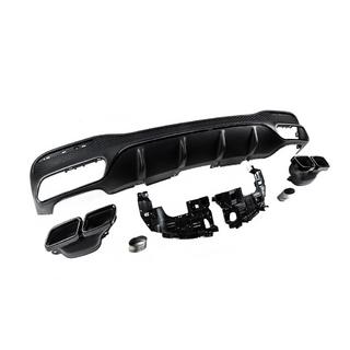 Задний диффузор для GLE (дизайн GLE63 Black) фото 4