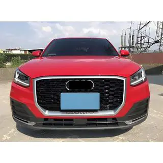 Передняя Решетка RSQ-Style (2016-2024, Черная с Хромом) фото 2