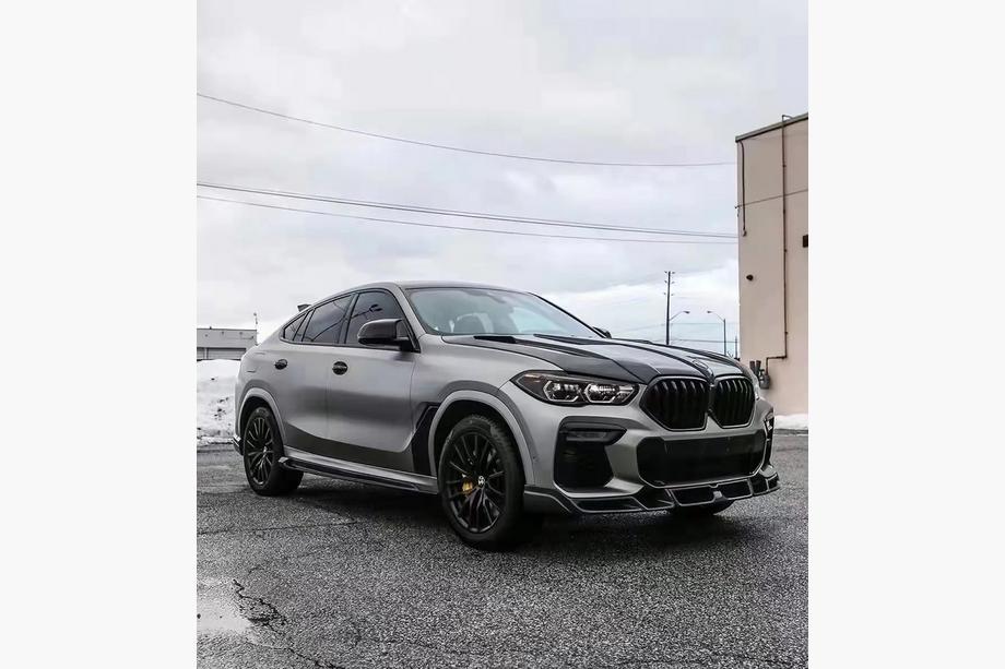 BMW X6 G06 2019–2027 гг. Комплект обвеса с капотом Carbon V2 (2018-2022) Image