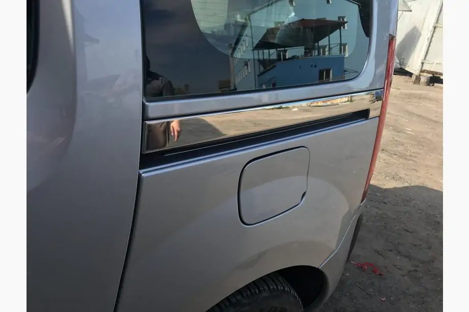 Renault Kangoo 2008–2020 гг. Молдинг на сдвижную дверь (2 шт., нержавейка) Фото 3