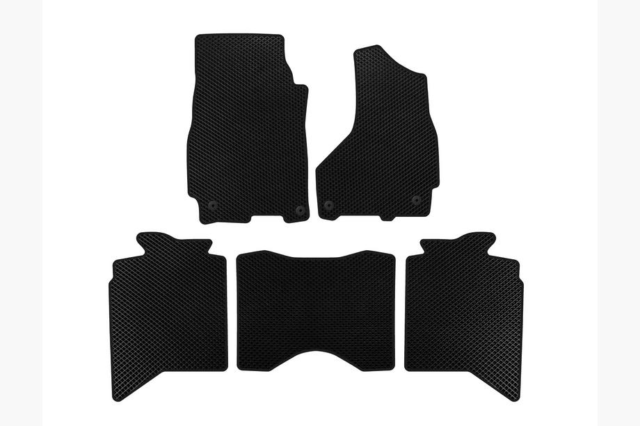 Dodge RAM (DS/DJ/D2) 2009–2024 гг. Коврики EVA (2013+, 5-местный, Черный) Image
