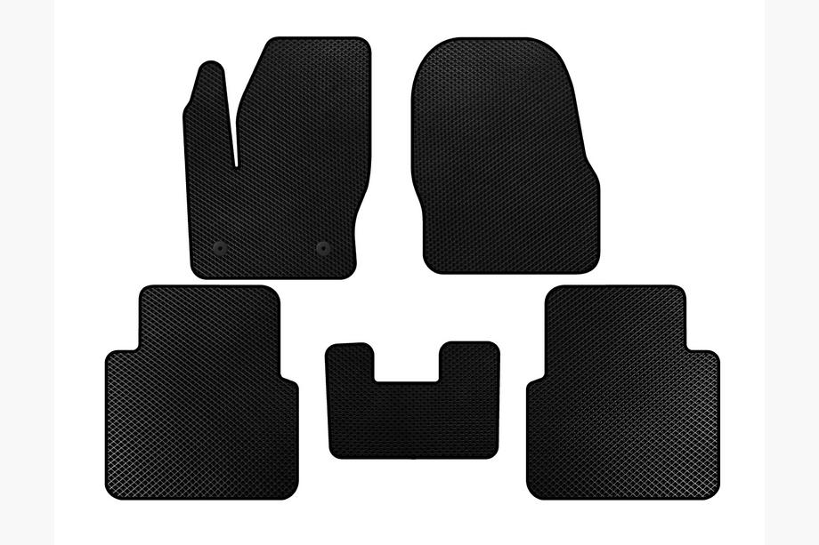 Ford Connect 2014-2021 гг. Коврики EVA (Черный) Image
