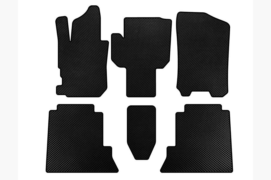 Honda FR-V 2004-2009 гг. Коврики EVA (Черный) Image