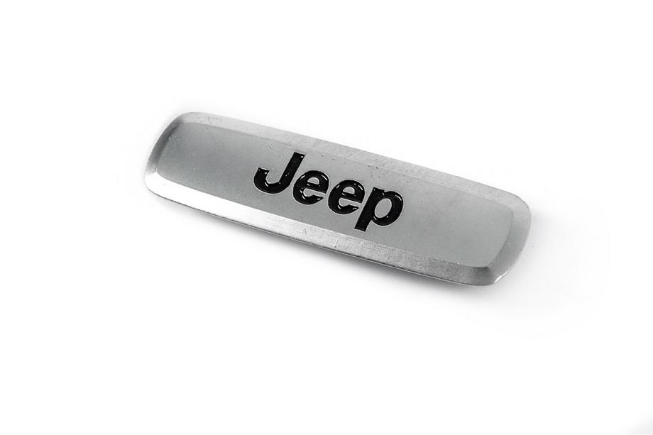 Jeep Алюминиевый шильдик для ковриков (1 шт) Image